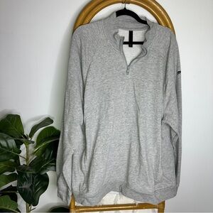 Mens Fabletics White Pullover sz XXL